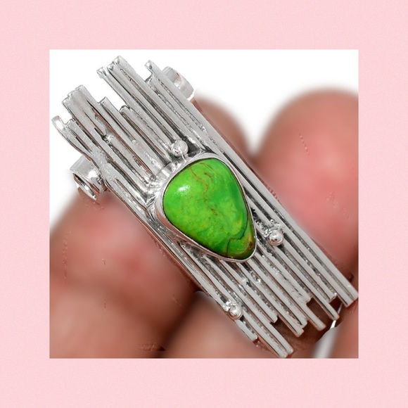 santa cruz gems Jewelry - Gaspite Sterling Silver Pendant